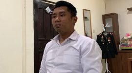 Kasat Reskrim Polres Mimika, Iptu Fajar Zadiq. (Foto: Galeri Papua/Moh. Wahyu Welerubun)