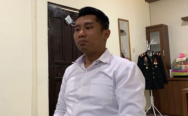 Kasat Reskrim Polres Mimika, Iptu Fajar Zadiq. (Foto: Galeri Papua/Moh. Wahyu Welerubun)
