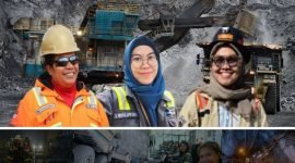 Perempuan Kartini masa kini di garda terdepan pertambangan PT Freeport Indonesia. (Foto: Istimewa)