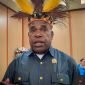 Ketua MRP Provinsi Papua Tengah, Agustinus Anggaibak. (Foto: Galeri Papua/Endy Langobelen