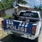 Kondisi sepeda motor korban kecelakaan tunggal saat berada di bak belakang mobil Satuan Lalulintas (Satlantas) Polres Mimika. (Foto: Galeri Papua/Moh. Wahyu Welerubun)