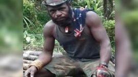 Abu Bakar Kogoya, anggota KKB yang ditembak mati aparat di Mimika, Papua Tengah, Kamis (4/4/2024). (Foto: Istimewa/Satgas Humas Damai Cartenz 2024)