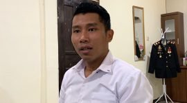 Kasat Reskrim Polres Mimika, Iptu Fajar Zadiq. (Foto: Galeri Papua/Moh. Wahyu Welerubun)