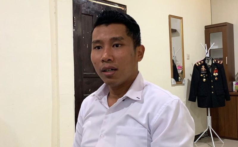 Kasat Reskrim Polres Mimika, Iptu Fajar Zadiq. (Foto: Galeri Papua/Moh. Wahyu Welerubun)