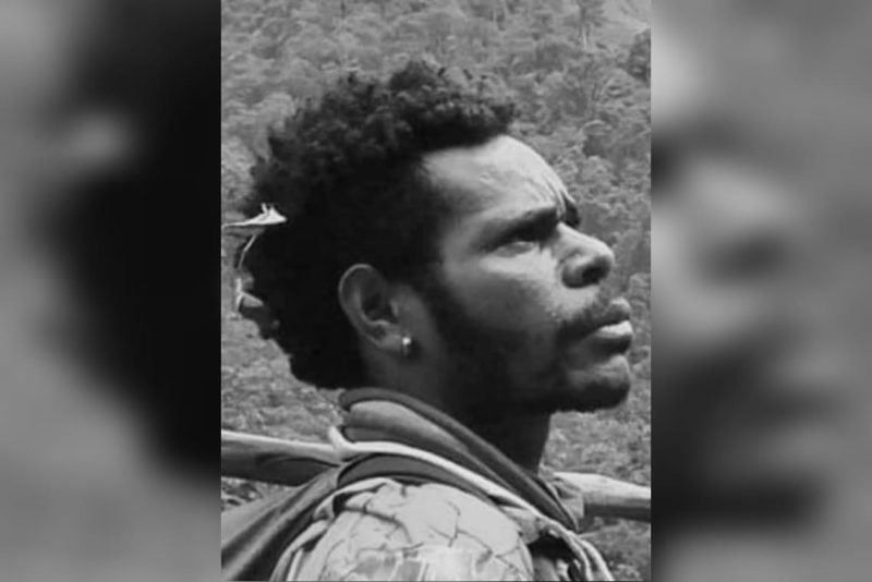 Basoka Lawiya, ajudan pimpinan KKB Undius Kogoya yang tewas dalam kontak tembak di Distrik Paniai Timur, Kabupaten Paniai, Papua Tengah, Rabu (22/5/2024). (Foto: Istimewa/Kasatgas Humas Damai Cartenz 2024)