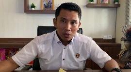 Kasat Reskrim Polres Mimika, Iptu Fajar Zadiq. (Foto: Galeri Papua/Moh. Wahyu Welerubun)