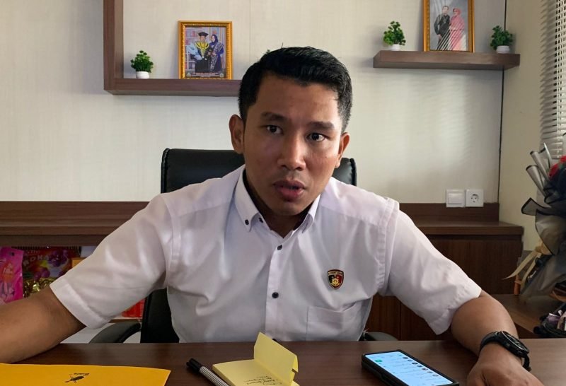 Kasat Reskrim Polres Mimika, Iptu Fajar Zadiq. (Foto: Galeri Papua/Moh. Wahyu Welerubun)