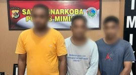 Para tersangka yang berhasil ditangkap polisi. (Foto: Istimewa)