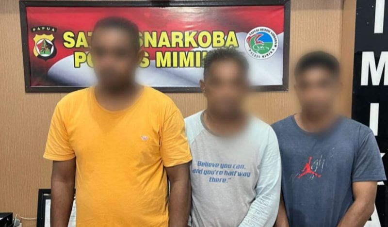 Para tersangka yang berhasil ditangkap polisi. (Foto: Istimewa)