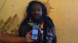 Anan Nawipa, pelaku pembunuhan Danramil 1703-4/Aradide, Lettu (Anm.) Oktovianus Sogalrey. (Foto: Istimewa/Satgas Humas Damai Cartenz)