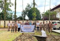 Momen pemusnahan 8 ekor kambing. (Foto: Istimewa/Balai Karantina Papua Tengah)