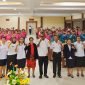 Foto bersama pada pembukaan sosialisasi GERMAS yang digelar Pemerintah Distrik Mimika Baru, Rabu (12/6/2024). (Foto: Istimewa)