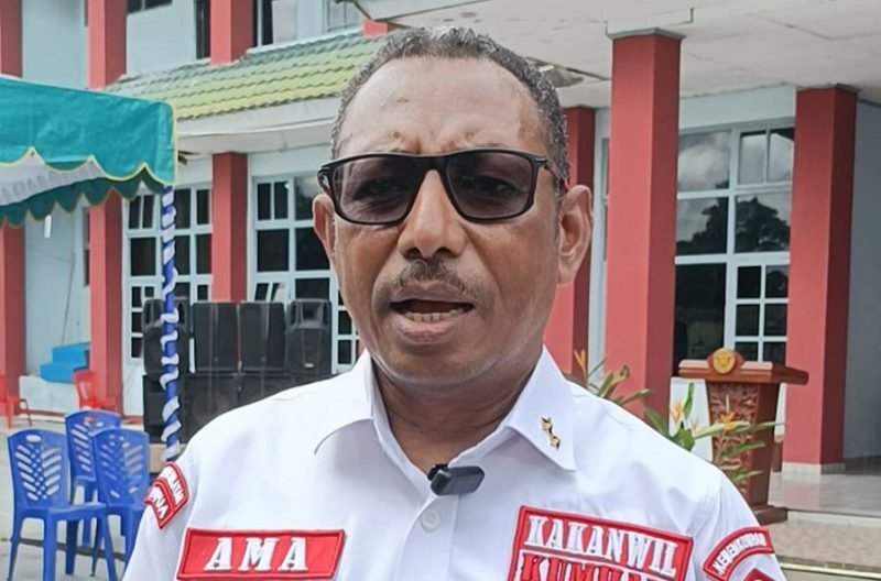 Kepala Kantor Wilayah (Kakanwil) Kementerian Hukum dan Hak Asasi Manusia (Kemenkumham) Papua, Anthonius M. Ayorbaba. (Foto: Istimewa)