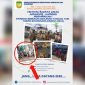 Salah satu flyer kegiatan Disparbudpora Mimika yang memuat foto milik TIFA Creative. (Foto: Istimewa)