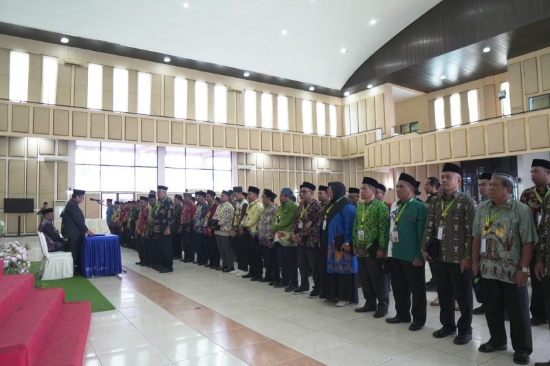 Pelantikan Dewan Hakim dan Panitera MTQ XXX. (Foto: Istimewa)
