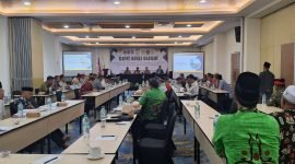 Rapat Kerja Daerah LPTQ Papua di Hotel Horison Ultima, Jalan Hasanuddin, Timika, Papua Tengah, Senin (24/6/2024). (Foto: Istimewa)