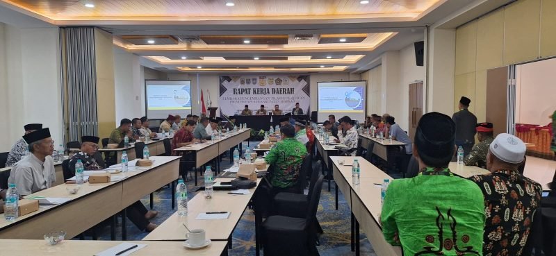 Rapat Kerja Daerah LPTQ Papua di Hotel Horison Ultima, Jalan Hasanuddin, Timika, Papua Tengah, Senin (24/6/2024). (Foto: Istimewa)