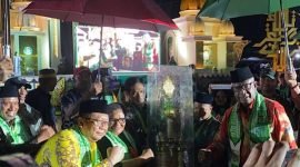 Piala bergilir MTQ tingkat provinsi se-Tanah Papua diraih Kabupaten Mimika. (Foto: Istimewa)