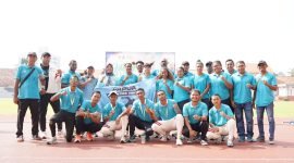 Atlet PAC pada turnamen Jateng 2024 di Semarang yang telah meraih total 7 medali. (Foto: Istimewa/PTFI)