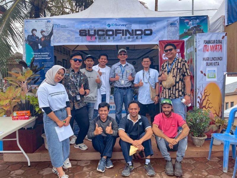 Stan Pameran PT Sucofindo pada peringatan Hari Lingkungan Hidup Sedunia 2024 di pelataran Graha Eme Beme Yauware, Mimika, Papua Tengah. (Foto: Istimewa/Dok. PT Sucofindo)