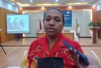 Kepala Keasistenan Pencegahan Maladministrasi Perwakilan Ombudsman Papua, Gina Rosi Ikary. (Foto: Galeri Papua/Jefri Manehat)