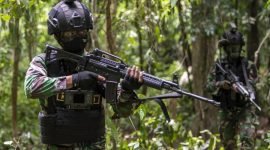 Ilustrasi anggota TNI melaksanakan pengamanan. (Foto: Istimewa/Kapen Kogabwilhan III, Kolonel Inf Winaryo)