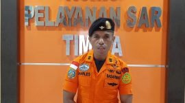 Kasie Ops SAR Timika, Charles Y. Batlajery. (Foto: Istimewa/Humas SAR Timika)