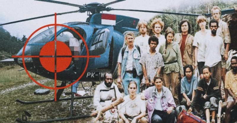 Peristiwa pembunuhan pilot Glen Malcolm Conning, tahun 2024 dan operasi penyelamatan sandera Tim Lorentz 95 di Bela-Alama tahun 1996.