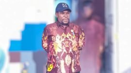 Kepala Bidang Informasi Pengadaan Pemberhentian, Pembinaan dan Kesejahteraan Aparatur pada Badan Kepegawaian dan Pengembangan Sumber Daya Manusia Kabupaten Mimika, Yulius Pinimet. (Foto: Galeri Papua/Jefri Manehat)