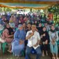 Bakal calon Wakil Bupati Mimika, Yusuf Rombe, menghadiri undangan pengajian warga Muslim di SP2, Jalur 3, Timika, Papua Tengah. (Foto: Istimewa/Tim AIYE)