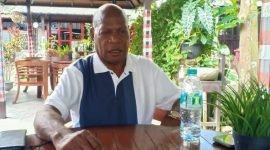 Marianus Maknaipeku, tokoh masyarakat dan Kepala Suku Kamoro. (Foto: Istimewa)