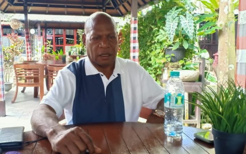 Marianus Maknaipeku, tokoh masyarakat dan Kepala Suku Kamoro. (Foto: Istimewa)