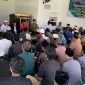 Suasana Jumat Berkah Bersama IPHI di Masjid Arrahman Lapas Timika. (Foto: Galeri Papua/Wahyu) 