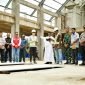 Penjabat Bupati Kabupaten Mappi Dr. Michael R. Gomar, S.STP, M.Si meninjau progres pembangunan Gereja Paroki St. Kristoforus. (Foto: Istimewa/Humas Pemda Mappi)