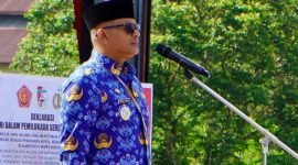 Penjabat Bupati Mappi, Dr. Michael R. Gomar S.STP., M.Si. (Foto: Istimewa/Humas Pemda Mappi)