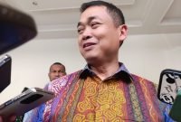 Pj Bupati Mimika, Valentinus Sudarjanto Sumito. (Foto: Galeri Papua/Wahyu)