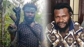 Pimpinan Kelompok Kriminal Bersenjata (KKB) Papua wilayah Paniai, Jemmy Magai Yogi. (Foto: Istimewa/Satgas Humas ODC 2024)