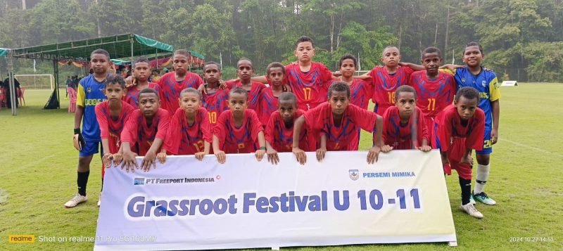 Para pemain dari tim SSB Elang. (Foto: Istimewa)