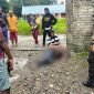 Penemuan mayat di Jalan Sosial Kebun Sirih Timika. (Foto: Istimewa) 