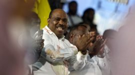 Calon bupati Kabupaten Mimika, Maximus Tipagau. (Foto: Istimewa/Tim MP3)