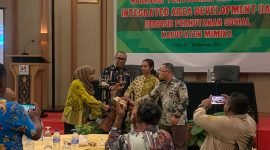 Pembukaan Workshop Penyusunan Masterplan IAD di Swiss-Bellin Hotel Timika, Kamis (7/11/2024), (Foto: Galeri Papua/Wahyu)