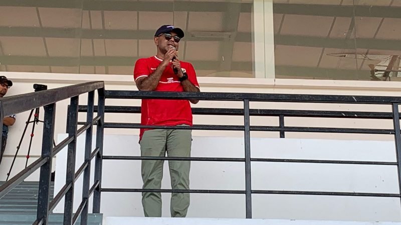 Direktur & Executive Vice President Sustainable Development & Community Relations PT Freeport Indonesia, Claus Wamafma. (Foto: Galeri Papua/Wahyu)