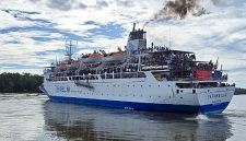 Ilustrasi kapal Pelni berlabuh di Pelabuhan Poumako, Timika, Papua Tengah. (Foto: Istimewa/Pelni Cabang Timika)