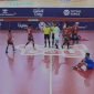 SMK PK Hermon melawan SMK Negeri 1 Singosari di Jakarta International Velodrome, Selasa (10/12/2024). (Foto: Istimewa/Tangkapan layar kanal YouTube Futsal Series)