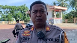 Kasat Lantas Polres Mimika, AKP Boby Pratama. (Foto: Galeri Papua/Wahyu)