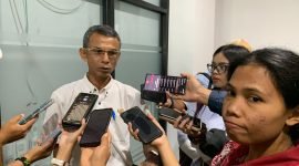 Kepala BPBJ Kabupaten Mimika, Bambang Wiji Wicaksono. (Foto: Galeri Papua/Wahyu)