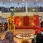 Penampilan Barongsai pada puncak perayaan Imlek 2025 di Diana Mall Timika, Rabu (29/1/2025). (Foto: Galeri Papua/Wahyu)