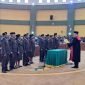 Momen pengambilan sumpah dan janji jabatan DPRK Mimika jalur pengangkatan. (Foto: Galeri Papua/Ahmad)