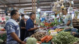 Satgas Pangan Polda Papua mengawasi stok dan harga pangan di Jayapura. (Foto: Istimewa)