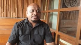 Ketua Panitia Pelantikan Bupati dan Wakil Bupati Mimika, Ronny Marjen. (Foto: Istimewa)